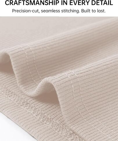 QUALFORT Women's Long Sleeve Shirts Ribbed Knit Tops Slim Fit Crewneck Basic Tee 2025 Casual T-Shirt Going Out Fall Outfits in Saudi Arabia