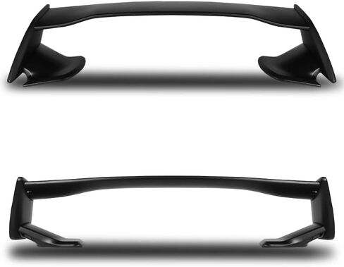 EPARTS-GOGOGO 1 Piece Rear Spoiler Wing Unpainted Black ABS Trunk Lip Spoiler Fit for 2008-2014 Subaru Impreza WRX STI 4 Door Sedan in Saudi Arabia
