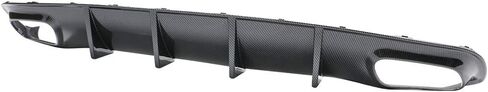 FREEMOTOR802 Rear Diffuser Fits 2015-2018 Dodge Charger Base & 2019-2023 Dodge Charger SXT Trims, Rear Bumper Diffuser V2 Style Gloss Black PP Spoiler in Saudi Arabia