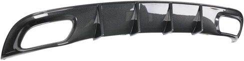 FREEMOTOR802 Rear Diffuser Fits 2015-2018 Dodge Charger Base & 2019-2023 Dodge Charger SXT Trims, Rear Bumper Diffuser V2 Style Gloss Black PP Spoiler in Saudi Arabia