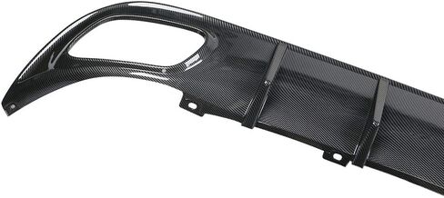 FREEMOTOR802 Rear Diffuser Fits 2015-2018 Dodge Charger Base & 2019-2023 Dodge Charger SXT Trims, Rear Bumper Diffuser V2 Style Gloss Black PP Spoiler in Saudi Arabia