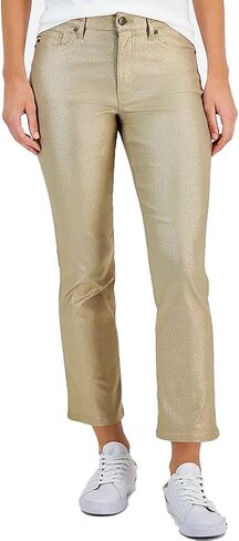 Tommy Hilfiger Womens Tribeca Foil Skinny Casual Trouser Pants in Saudi Arabia