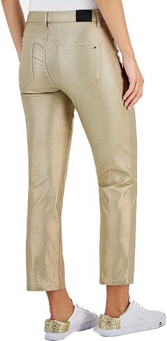 Tommy Hilfiger Womens Tribeca Foil Skinny Casual Trouser Pants in Saudi Arabia