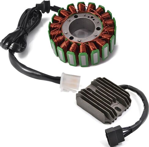 Ignition Stator Magneto Motorcycle Stator Coil + Regulator Rectifier for Su&zuki GSXR600 GSXR750 GSXR GSX R GSX-R 600 750 SRAD 1996 1997 1998 1999 2000 Magneto Stator in Saudi Arabia