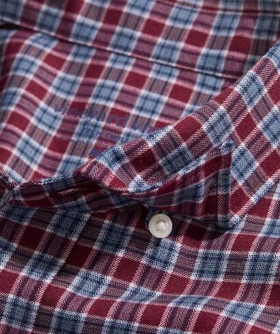 vineyard vines Men's Kendrick Check Tech Twill Shirt in Saudi Arabia