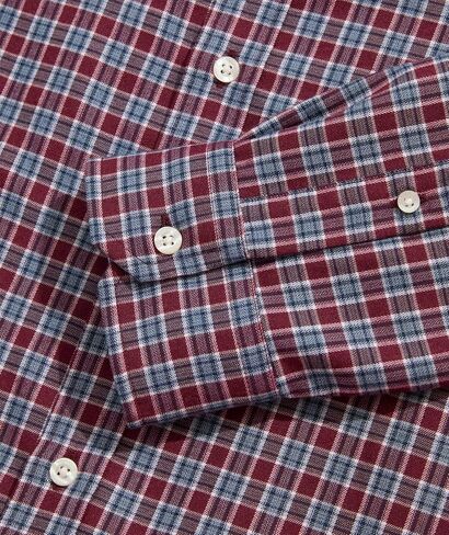 vineyard vines Men's Kendrick Check Tech Twill Shirt in Saudi Arabia