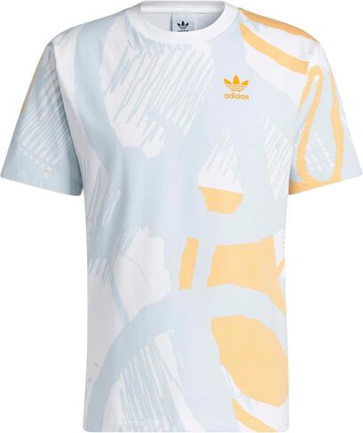 adidas Originals mens ADIPLAY ALL OVERSIZE PRINTED SS TEE in Saudi Arabia