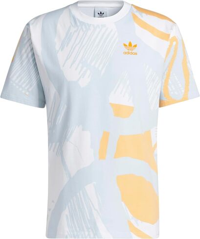 adidas Originals mens ADIPLAY ALL OVERSIZE PRINTED SS TEE in Saudi Arabia