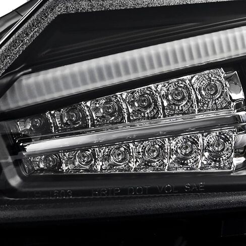 SPEC-D ضبط المصابيح الأمامية لجهاز عرض الدخان الأسود مع إشارة LED وشريط LED متوافق مع 2011-2013 Scion tC، مجموعة المصابيح الأمامية اليسرى + اليمنى in Saudi Arabia