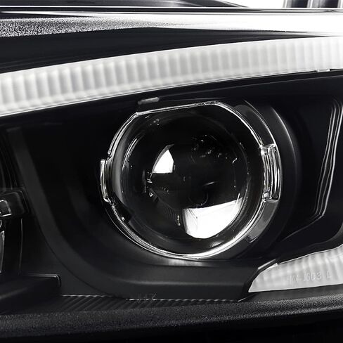 SPEC-D ضبط المصابيح الأمامية لجهاز عرض الدخان الأسود مع إشارة LED وشريط LED متوافق مع 2011-2013 Scion tC، مجموعة المصابيح الأمامية اليسرى + اليمنى in Saudi Arabia