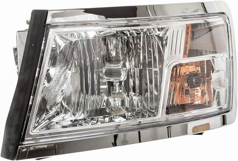 Headlight Assembly Set Headlights Driver & Passenger Side Compatible with 2008-2010 Dodge Dakota 2011 Ram CH2518128 CH2519128 in Saudi Arabia