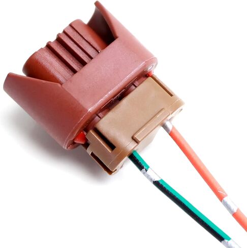 iJDMTOY Pair OE-Spec 2-Pin 9006/HB4 9012 HIR2 Female End, Fog/Driving Light Connector Plugs with Lead Pigtails, Compatible with Toyota/Lexus Lighting Replacements in Saudi Arabia