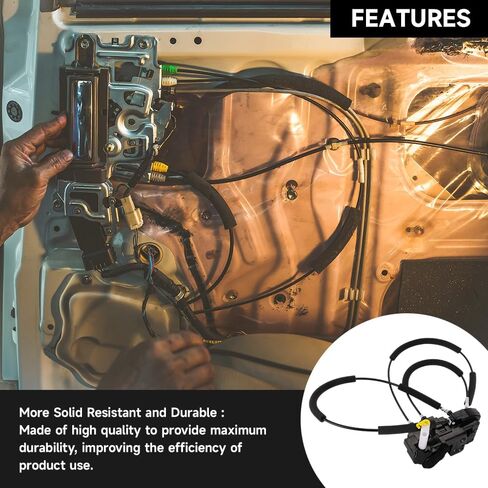 Front Right Passenger Side Power Door Lock Actuator Motor - Compatible for Nissan Titan 2005-2014 - Replace Part 80500ZH100 in Saudi Arabia