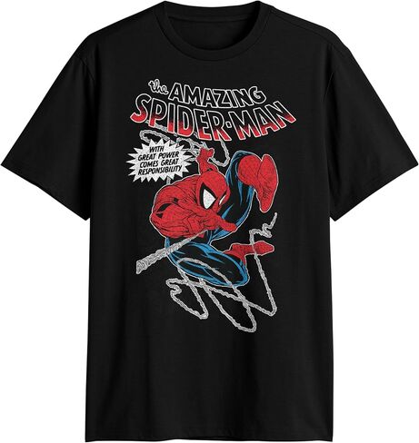 Marvel Amazing Spider-Man City Swing Great Power T-Shirt in Kuwait