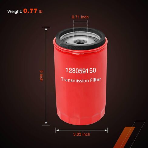 6.6 Duramax Oil Filter (5 Micron) Compatible with 2001-2019 Chevy Silverado/GMC Sierra 2500 HD 3500 HD Engine | Replaces# 114000555(Upgrade of PF2232) in Saudi Arabia