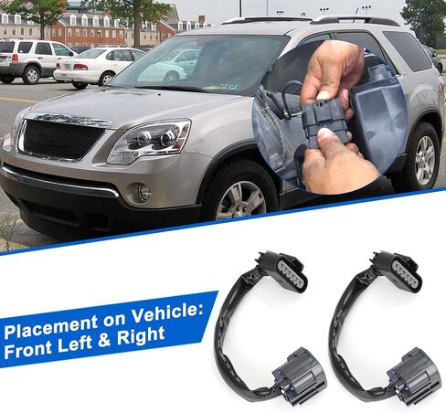 AUTOVIC 1 Pair Wiring Harness Adapter HID to Halogen Headlight for GMC Acadia HID 2007-2012 in Saudi Arabia