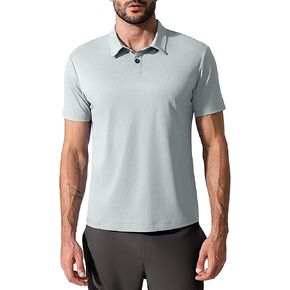 BRXL Golf Polo Shirts for Men Stretchy Quick Dry Breathable Moisture Wicking Lightweight Athletic Sport Workout Gym in Kuwait
