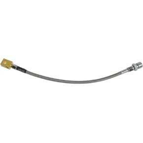 Inline Tube Compatible with 1969-72 GM A-Body 1967 GM F-Body Stainless Braided Rear Brake Hose w/Tee 1pc in Saudi Arabia