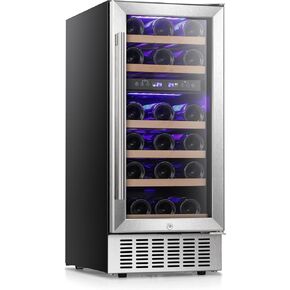 أنتاركتيكا ستار 1.6 قدم مكعب مبرد النبيذ/خزانة ثلاجة المشروبات، قبو نبيذ صغير لبيرة الصودا، ثلاجة بار علوية، ضاغط تشغيل هادئ، قائم بذاته، باب زجاجي أسود... in Kuwait