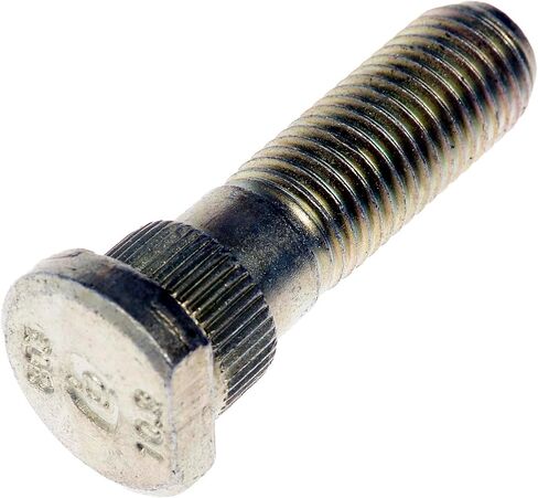 Dorman 610-803 Front M12-1.50 مسمار عجلة الرأس المسننة - 14.7 ملم Knurl، 44.5 ملم طول تحت الرأس متوافق مع موديلات Mazda المختارة، 10 عبوات in Saudi Arabia