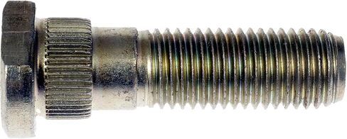 Dorman 610-803 Front M12-1.50 مسمار عجلة الرأس المسننة - 14.7 ملم Knurl، 44.5 ملم طول تحت الرأس متوافق مع موديلات Mazda المختارة، 10 عبوات in Saudi Arabia
