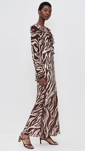 WAYF Women's Dakota Long Sleeve Dress in Kuwait