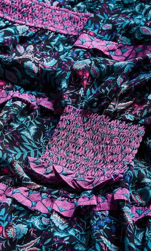 City Chic Plus Size Hollie Print MINI Dress in Peaceful Paisley in Saudi Arabia