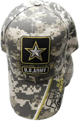United States Army Star Camo Baseball Cap Licensed Patch Hat New US Military in Saudi Arabia