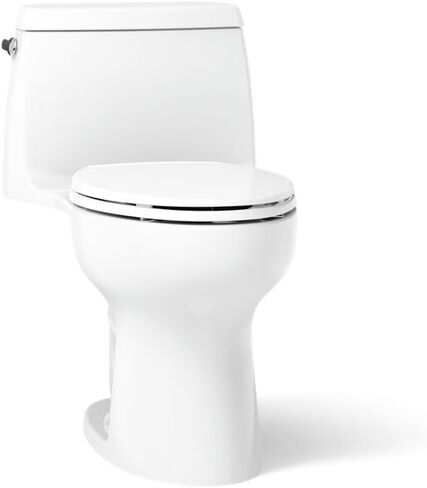 KOHLER 30812-0 Santa Rosa Continuousclean St One-Piece Compact Elongated 1.28 Gpf Toilet in Saudi Arabia
