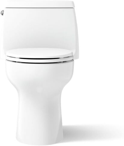 KOHLER 30812-0 Santa Rosa Continuousclean St One-Piece Compact Elongated 1.28 Gpf Toilet in Saudi Arabia