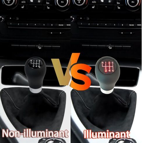 6 سرعة LED والعتاد التحول المقبض لسيارات BMW E46 E81 E82 E87 E88 E90 E91 E92 E93 ناقل الحركة اليدوي MT in Saudi Arabia