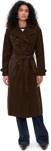 Bailey Rose Women's Faux Suede Trench in Saudi Arabia