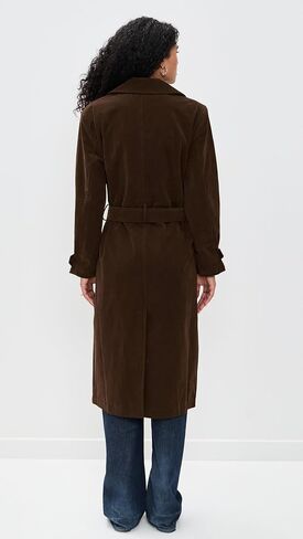 Bailey Rose Women's Faux Suede Trench in Saudi Arabia