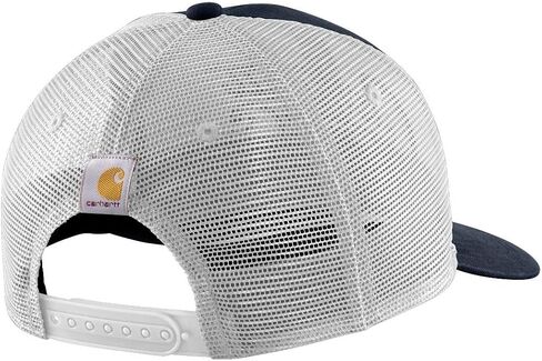Carhartt Mens Canvas Mesh-Back Logo Embroidered Cap in Saudi Arabia