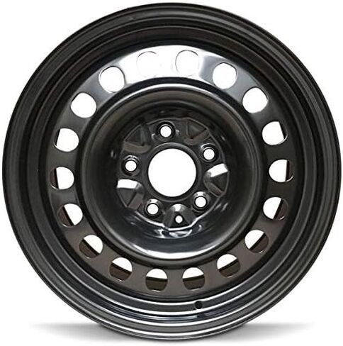 New OEM Replacement Wheel for 2005-2008 Chrysler Pacifica 17x7.5 inch Steel Rim Painted Black Fit 235/65R17 in Saudi Arabia