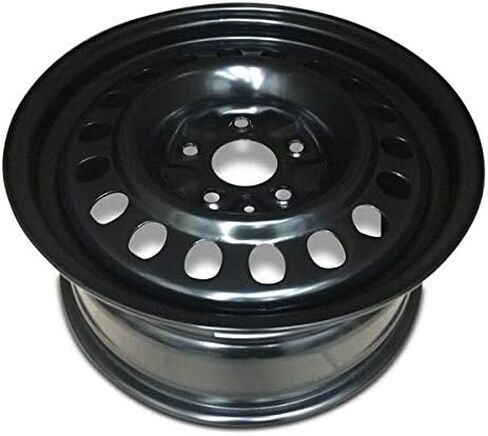 New OEM Replacement Wheel for 2005-2008 Chrysler Pacifica 17x7.5 inch Steel Rim Painted Black Fit 235/65R17 in Saudi Arabia