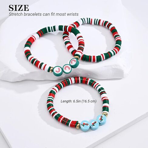 10pcs Beaded Bracelets for Teen Girls, Friendship Bracelets, Girl's Bracelets, Bracelets for Women, Beads Preppy Bracelets, Beach Bracelets for Women in Saudi Arabia
