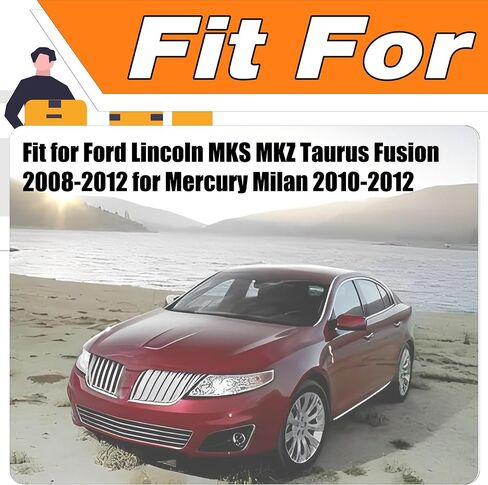 وحدة التحكم في مروحة تبريد المحرك متوافقة مع Ford Lincoln MKS MKZ Taurus Fusion 08-12 لـ Mercury Milan 2010-2012 وحدة التحكم في مروحة الرادياتير مجموعة مروحة تبريد المحرك 8G1Z-8B658-A 8G1Z8B658A in Saudi Arabia
