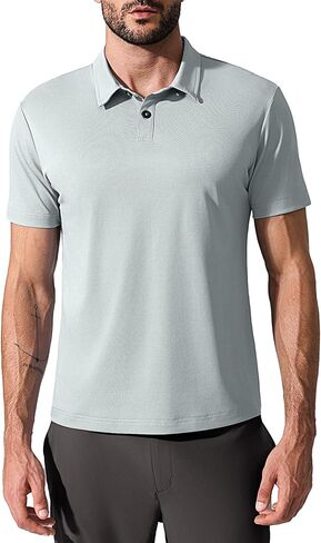 BRXL Golf Polo Shirts for Men Stretchy Quick Dry Breathable Moisture Wicking Lightweight Athletic Sport Workout Gym in Kuwait
