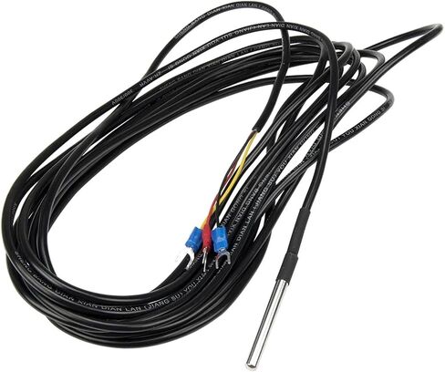 FTARP03 PT100 Cu50 Waterproof Type 5m Cable Polish Rod Probe Head RTD Temperature Sensor(PT100 6x30mm Probe) in Saudi Arabia