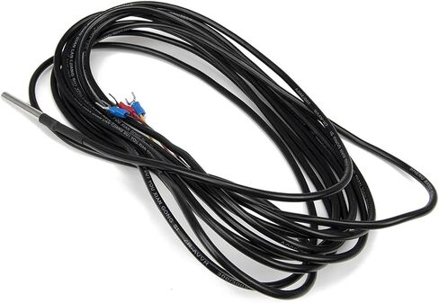 FTARP03 PT100 Cu50 Waterproof Type 5m Cable Polish Rod Probe Head RTD Temperature Sensor(PT100 6x30mm Probe) in Saudi Arabia