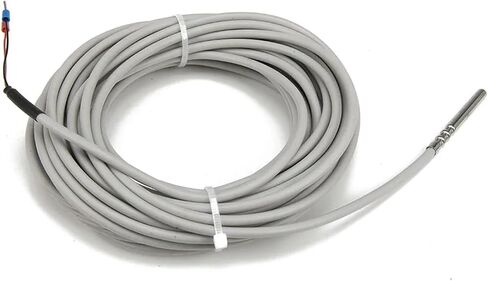 FTARP03 NTC 10m Silica Gel Cable Stainless Steel Waterproof Probe 10K Resistance RTD Temperature Sensor(3435 B 6x50mm Probe) in Saudi Arabia