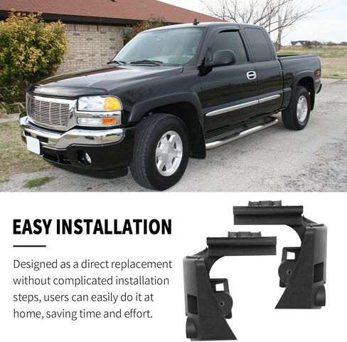 2Pcs GMT800 Driver Door and Passenger Door Arm Rest Bracket, Replacement for Chevrolet Silverado 1500 2500 3500, Replacement for GMC Yukon, Replaces GMT820 GMT830 in Saudi Arabia