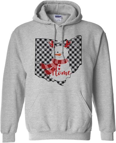 Snowman Ohio Hoodie Sweatshirt Unisex in Saudi Arabia
