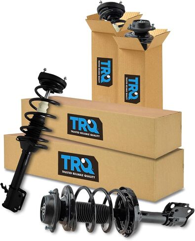 TRQ مجموعة الدعامة الأمامية والخلفية الكاملة ومجموعة ممتص الصدمات مجموعة زنبركية كاملة ولفائف متوافقة مع سوبارو فورستر 2006-2008 in Saudi Arabia