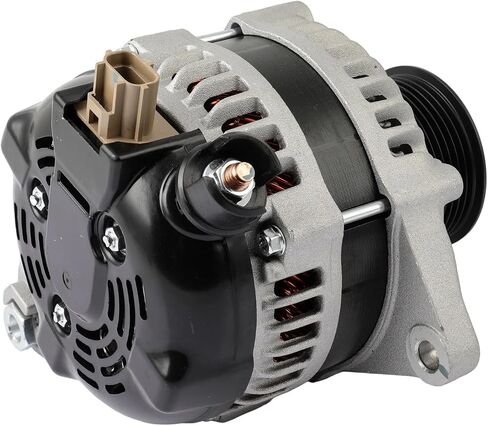 محور ديترويت - المولد لـ 2011-2022 Ford F-250 F-350 F-450 F-550 Super Duty، [150A/157A 12V] مولد مع 8 بكرة أخدود 2012 2013 2014 2015 2016 2017 2018 2019 2020 2021 استبدال in Saudi Arabia