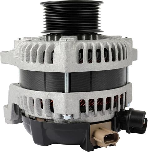 محور ديترويت - المولد لـ 2011-2022 Ford F-250 F-350 F-450 F-550 Super Duty، [150A/157A 12V] مولد مع 8 بكرة أخدود 2012 2013 2014 2015 2016 2017 2018 2019 2020 2021 استبدال in Saudi Arabia