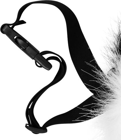HAOAN Faux Fur Furry Animal Bunny Tail Plush for Halloween Easter Party Cosplay Costume Accessories in Saudi Arabia