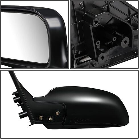 DNA Motoring OEM-MR-MI1321129 Right Side Powered Rear View Mirror Compatible with 08-14 Mitsubishi Lancer in Saudi Arabia