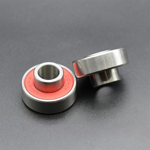 8Pcs 608 RS Bearing 8x22x7 mm ABEC-11 Integrated Spacer Bearing 608 Skateboard Longboard Bearing Bearing(8Pcs ABEC-11 Red) in Saudi Arabia